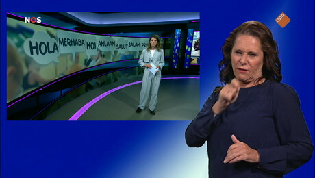 NOS Jeugdjournaal met gebarentaal